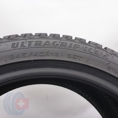 3. Opona 245/40 R19 1x GOODYEAR XL 98T UltraGrip Ice 2 Zimowa 2022 8mm