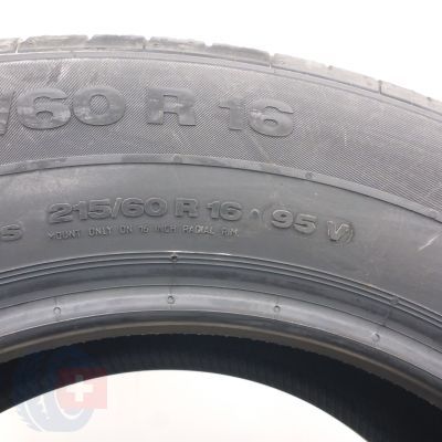 6. Opony 215/60 R16 2x CONTINENTAL 95V ContiPremiumContact 2 SEAL Letnie 2020
