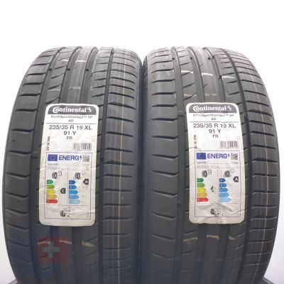 Opony 235/35 R19 2x CONTINENTAL 91Y XL ContiSportContact 5P A0 Letnie 2022 