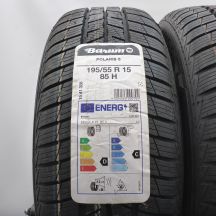 2. Opony 195/55 R15 2x BARUM 85H Polaris 5 Zimowe 2023 