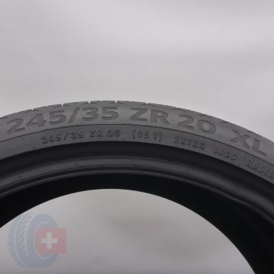 4. Opony 245/35 R20 2x CONTINENTAL 95Y XL RunFlat SportContact 6 Letnie 2022 6mm