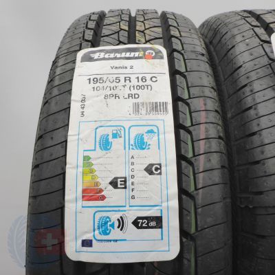 2. Opony 195/65 R16C 2x BARUM 104/102T Vanis 2 Letnie 2021 