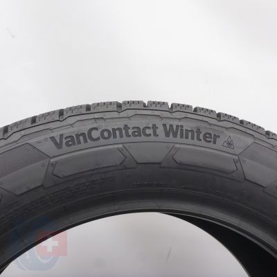 6. Opony 225/55 R17C 2x CONTINENTAL 109/107T VanContact Winter Zimowe 2020, 2024 Nieużywane