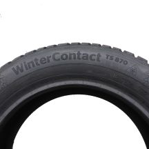 7. Opony 195/55 R15 4x CONTINENTAL 85T WinterContact TS870 Zimowe 2022 Jak Nowe Nieużywane 