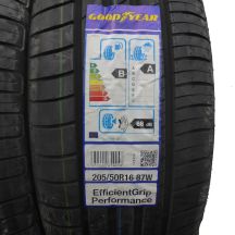 2. 4 x GOODYEAR 205/50 R16 87W EfficientGrip Lato 2018 