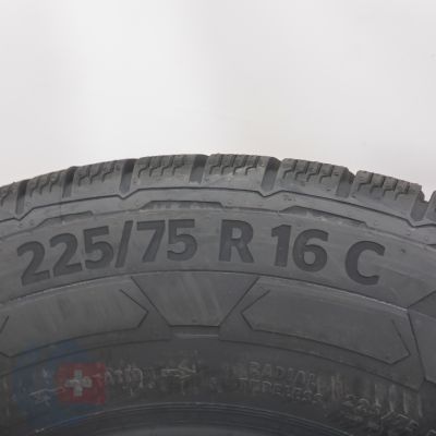 4. Opony 225/75 R16C 2x CONTINENTAL 116/114R VanContact Winter Zimowe 2022 Nieużywane