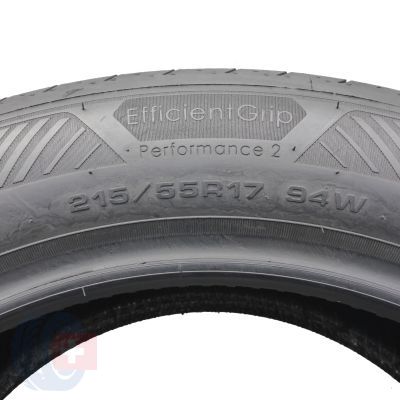 4. Opony 215/55 R17 2x GOODYEAR 94W EfficientGrip Performance 2 Seal Letnie 2024 6mm