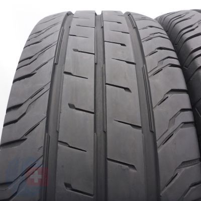 2. Opony 235/65 R16C 2x CONTINENTAL 115/113R ContiVan Contact 200 Letnie 2018/19 8,6-8,5mm 
