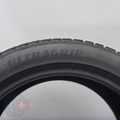 8. Opony 245/45 R18 4x GOODYEAR 100V XL RunFlat BMW M0E UltraGrip 8 Perfromance Zimowe 2018, 2022 6,5-7,8mm