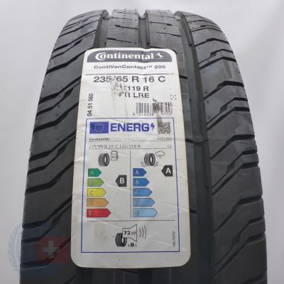 Opona 235/65 R16C 1x CONTINENTAL 121/119R ContiVanContact 200 Letnia 2023 