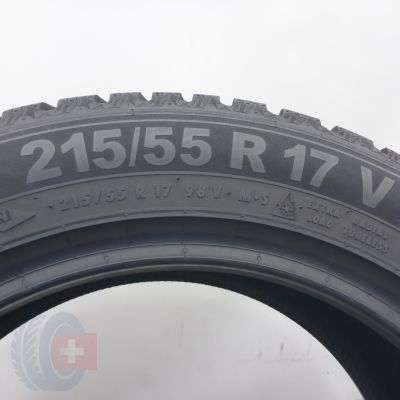 6. Opony 215/55 R17 4x SEMPERIT 98V XL Speed-Grip 5 Zimowe 2024/25 8mm