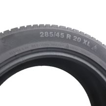 7. 4 x CONTINENTAL 285/45 R20 112V XL ContiWinterContact TS 830 P Zima 5-6mm