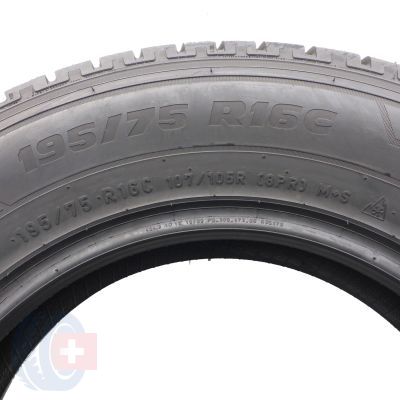 7. Opony 195/75 R16C 4x PIRELLI 107/105R M0-V Carrier Winter Zimowe 2020 Jak Nowe Nieużywane 