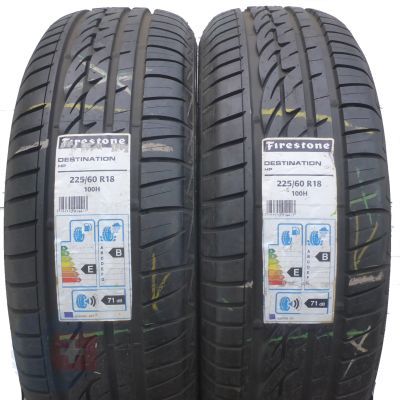 2 x FIRESTONE 225/60 R18 100H Destination HP Lato 2017 Jak Nowe Nieużywane 