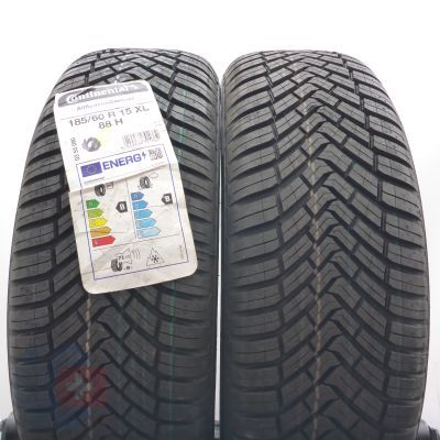 Opony 185/60 R15 2x CONTINENTAL 88H XL AllSesonContact Wielosezonowe 2021 