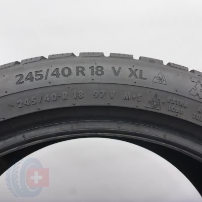 5. Opony 245/40 R18 2x CONTINENTAL 97V XL WinterContact Ts870P Zimowe 2021 7mm