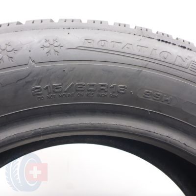 5. Opona 215/60 R16 1x DUNLOP 99H XL Winter Sport 5 Zimowa 2022 9mm