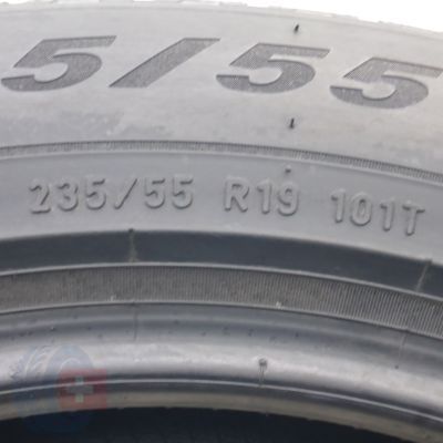 5. Opony 235/55 R19 2x PIRELLI 101T Elect Scorpion Winter + AO Zimowe 2022 7mm
