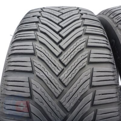 3. Opony 205/55 R16 2x MICHELIN 91T Alpin 6 Zimowe 2019, 2023 6,8-7,5mm