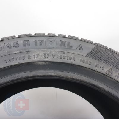7. Opony 235/45 R17 2x CONTINENTAL 97V XL WinterContact TS 850 P Zimowe 2022