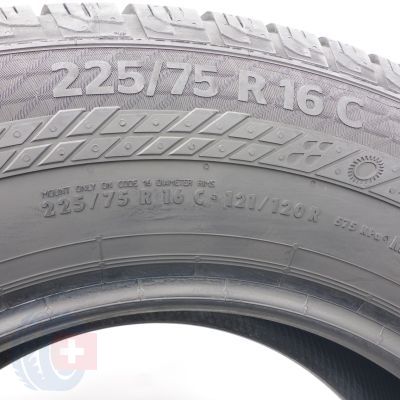 5. Opony 225/75 R16C 2x CONTINENTAL 121/120R VanContact 4Season Wielosezonowe 2019 8mm