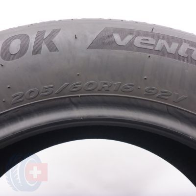 7. Opony 205/60 R16 4x HANKOOK 92V Ventus Prime 4 Letnie 2025 5,8-6,8mm