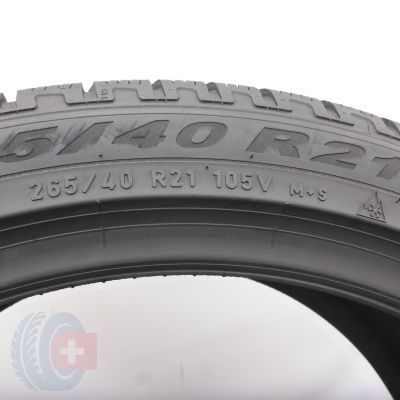 6. Opona 265/40 R21 1x PIRELLI 105V XL Scorpion Winter MGT Zimowa 2024 7,8mm