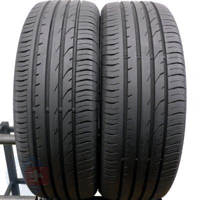 2 x CONTINENTAL 215/55 R18 95H 6,5mm ContiPremiumContact2 Lato DOT16/14