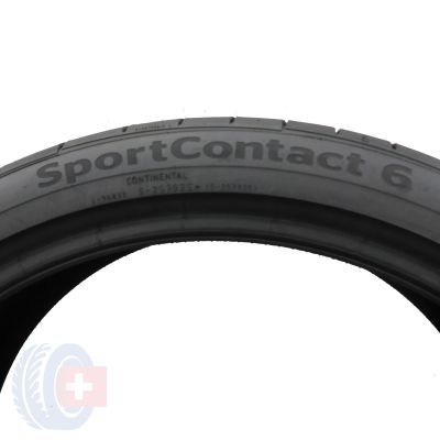 6. Opony 245/35 R20 2x CONTINENTAL 95Y XL SportContact 6 Seal Letnie 2022 6,5mm