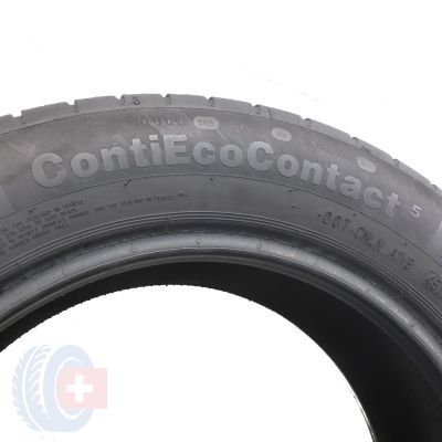 7. 4 x CONTINENTAL 195/55 R15 85V ContiEcoContact 5 Lato 2017 6mm
