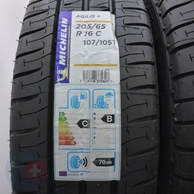 4. Opony 205/65 R16C 2x MICHELIN 107/105T Agilis + Letnie 2020 Nieużywane