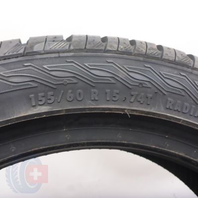 6. Opony 155/60 R15 2x CONTINENTAL 74T ContiEcoContact 3 Letnie 2021 