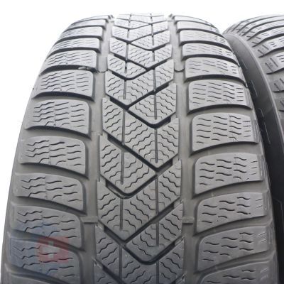 3. Opony 225/55 R17 2x PIRELLI 97H Sottozero 3 Winter RunFlat BMW Zimowe 2022 6,2-6,8mm