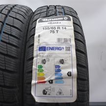 2. Opony 155/65 R14 2x BARUM 75T Polaris 5 Zimowe 2023