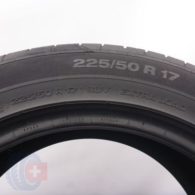 8. Opony 225/50 R17 4x CONTINENTAL 98Y XL ContiPremiumContact 2 Letnie 2019 6,8-7,2mm