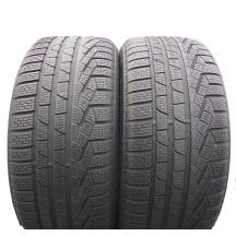 Opony 255/45 R19 2x PIRELLI 100V Sottozero Winter 240 SerieII N0 Zimowe 2024 7mm 