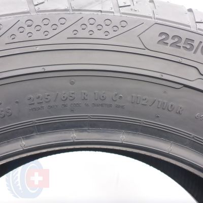 2. Opona 225/65 R16C 1x CONTINENTAL 112/110R ContiVanContact 200 Letnia 2022 Nieużywana