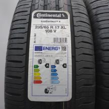 3. Opony 235/65 R17 4x CONTINENTAL 108V XL EcoContact6 Letnie 2021, 2022 Nieużywane