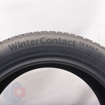 7. Opony 205/55 R17 4x CONTINENTAL 95V XL WinterContact TS870P Zimowa 2021, 2024 6,8-7,5mm