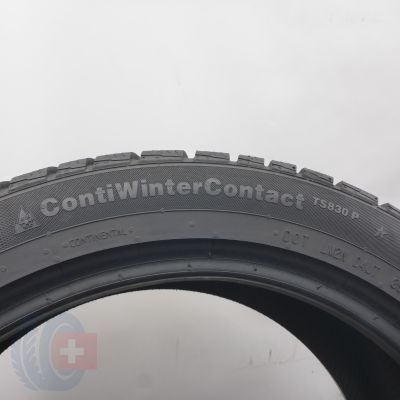 6. Opony 255/40 R18 2x CONTINENTAL 99V XL BMW ContiWinterContact Ts830P Zimowe 2019,2020 7-7,2mm