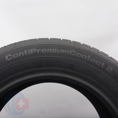 5. Opony 195/60 R15 2x CONTINENTAL 88H ContiPremiumContact 2 Letnie 2021 8mm 