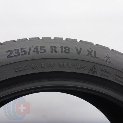 5. Opona 235/45 R18 1x CONTINENTAL 98V XL WinterContact TS 870 P Zimowa 2024 8mm