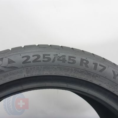7. Opona 225/45 R17 2x CONTINENTAL 94Y XL PremiumContact 7 Letnie 2024 6,5-6,8mm