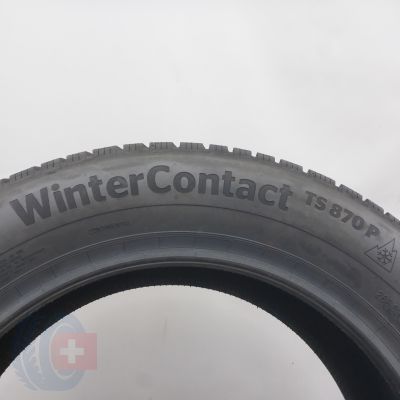 4. Opona 225/55 R17 1x CONTINENTAL 101V XL WinterContact TS 870 P Zimowa 2022