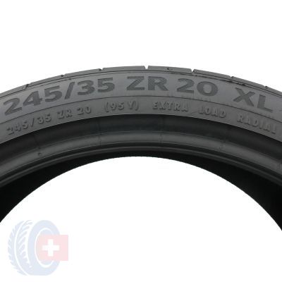 4. Opony 245/35 R20 2x CONTINENTAL 95Y XL SportContact 6 Seal Letnie 2022 6,5mm
