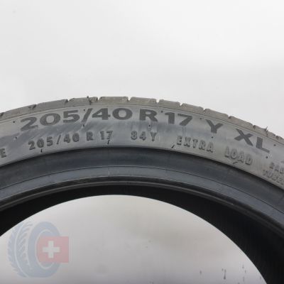 7. Opony 205/40 R17 4x CONTINENTAL 84Y XL PremiumContact6 Letnie 2023 Nieużywane