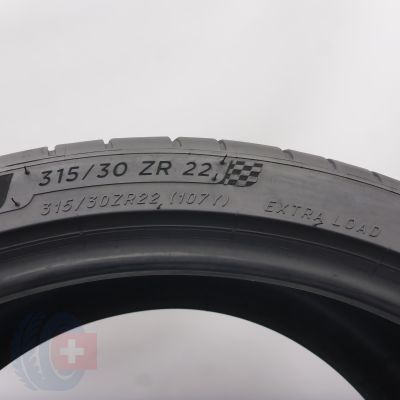 4. Opona 315/30 ZR22 1x MICHELIN 107Y XL Pilot Sport 4 S N0 Letnia 2023 6,5mm