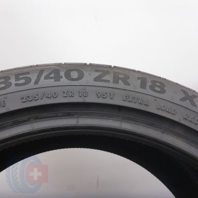 7. Opony 235/40 ZR18 4x CONTINENTAL 95Y XL SportContact 6 Letnie 2021/22  