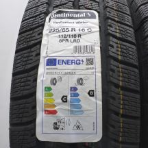 3. Opony 225/65 R16C 4x CONTINENTAL 112/110R VanContact Winter Zimowe 2023