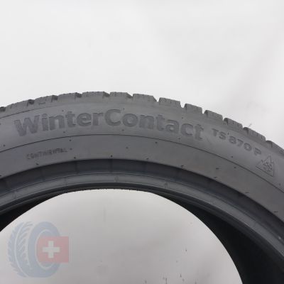 6. Opony 245/45 R18 2x CONTINENTAL 100V XL WinterContact TS 870 P Zimowa 2023 6.8-6,8mm